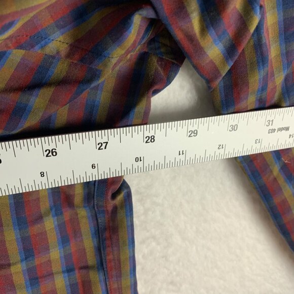 Duluth Trading Men's Relaxed Fit Long Sleeve‎ Untucked Button Down Shirt Size XL - Picture 3 of 8